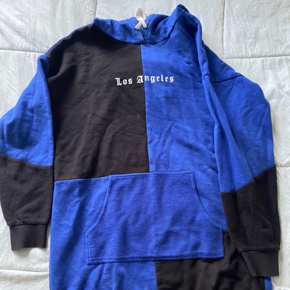 Juicy Couture x Urban Outfitters Oversized Colorblock Hoodie Dress